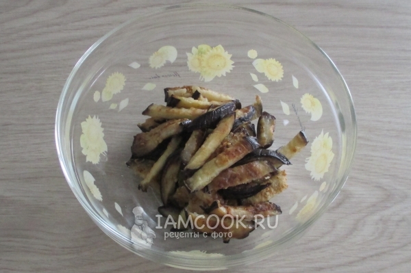 Порезать баклажаны