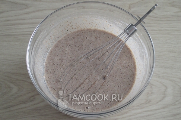 Размешать тесто