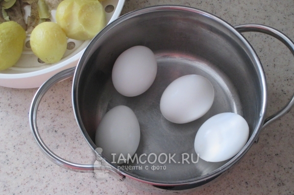 Сварить яйца