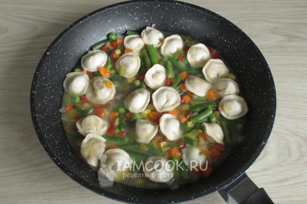 Влить кипяток