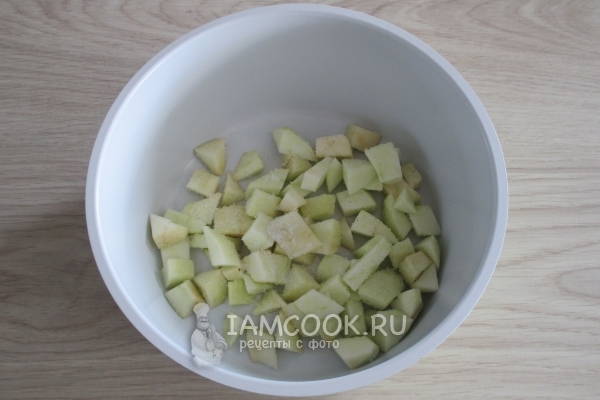 Порезать яблоки