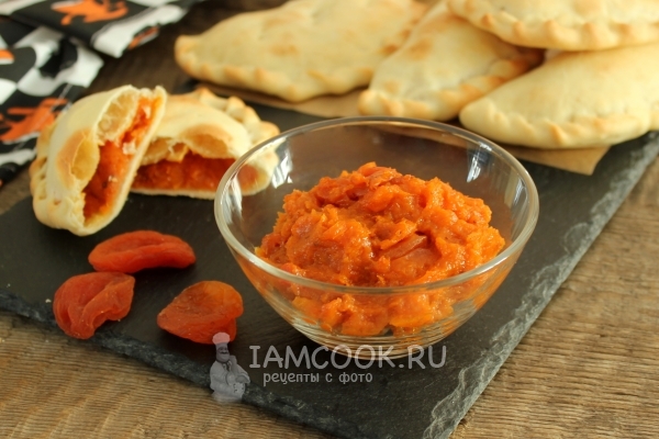 Фото начинки из кураги для пирога и пирожков