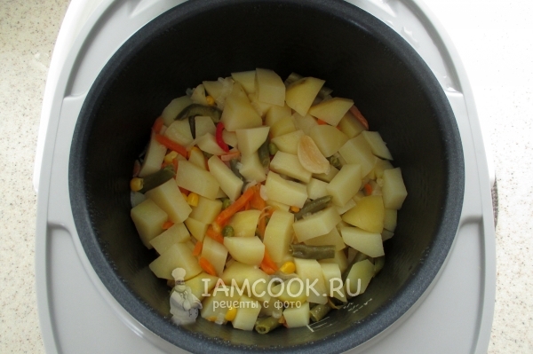 Потушить овощи