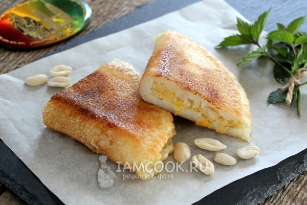 Фото блинов Апам балик (Apam balik)