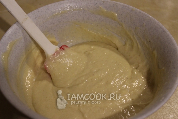 Размешать тесто