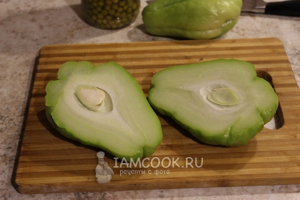 Разрезать чайот