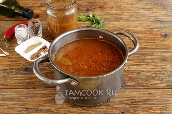 Постный харчо