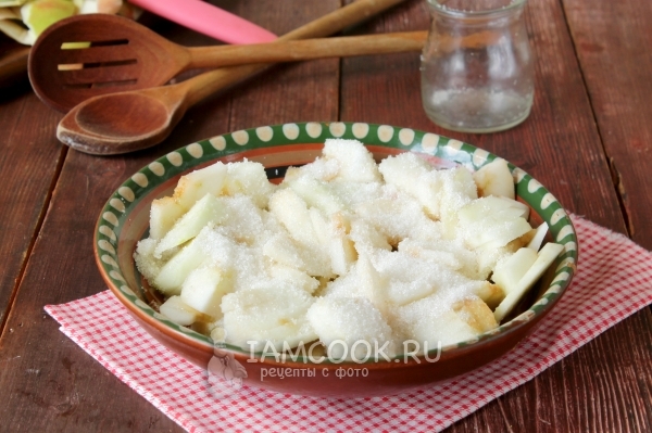 Посыпать сахаром