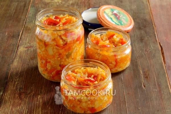 Рецепт лечо с рисом, перцем и помидорами на зиму