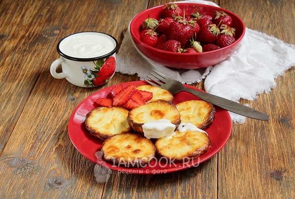 Рецепт сырников из творога без муки в духовке