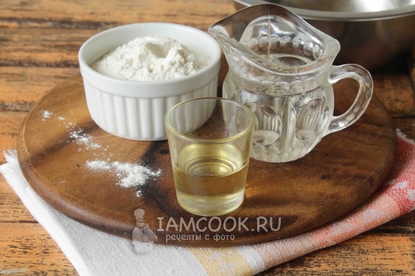 Ингредиенты для теста