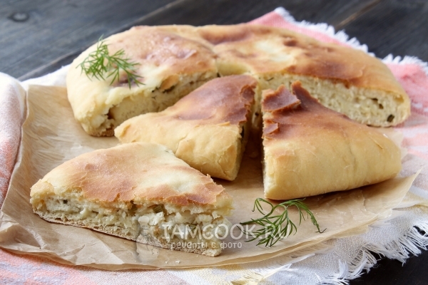 Фото осетинского пирога Уалибах