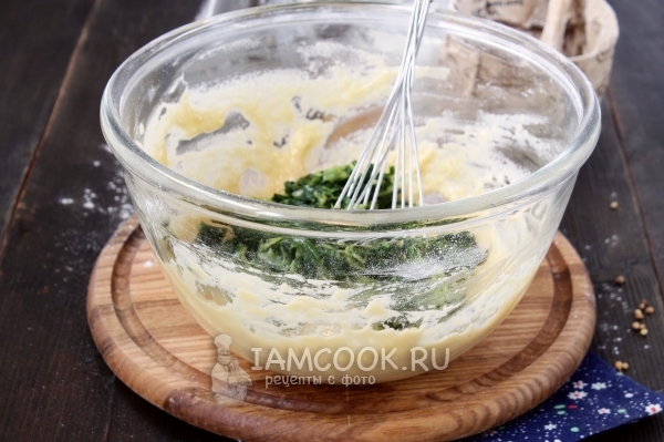 Добавить в тесто черемшу