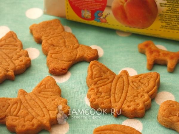 Фото печенья из детской растворимой каши