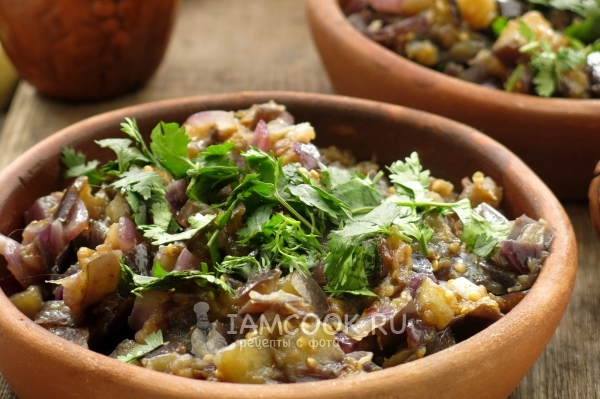 Фото кучмачи из баклажанов