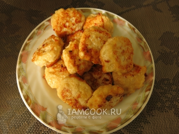 Обжарить тефтели