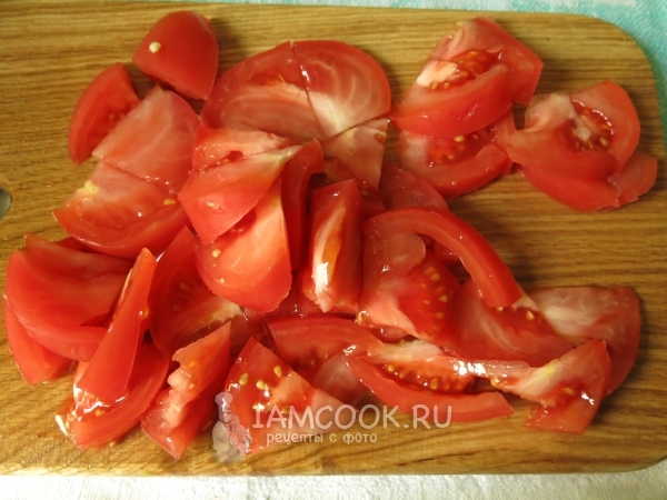 Порезать помидоры