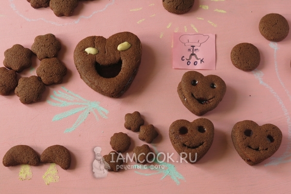 Фото ржаного печенья с вареньем