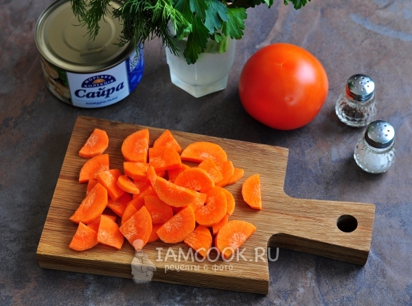 Порезать морковь