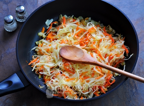 Положить капусту