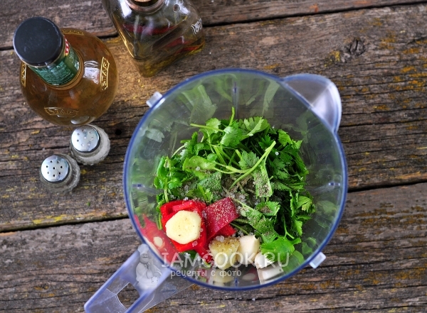 Соединить все компоненты в блендере