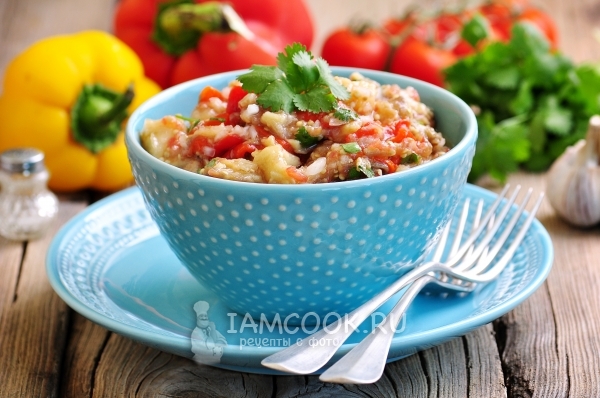 Фото икры из баклажанов по-одесски