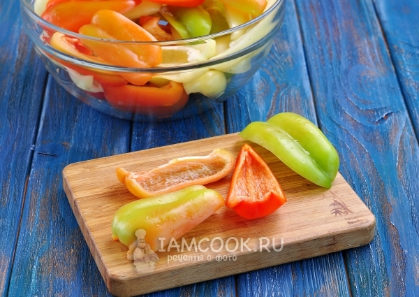 Порезать перец