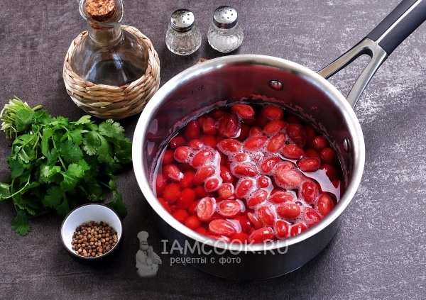 Сварить кизил