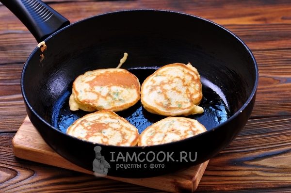 Пожарить оладьи