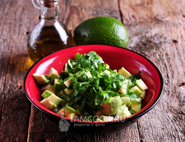 Положить петрушку