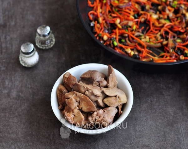 Сварить печень