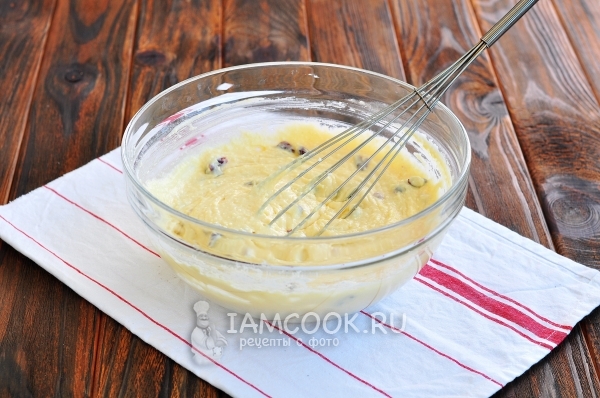 Размешать тесто