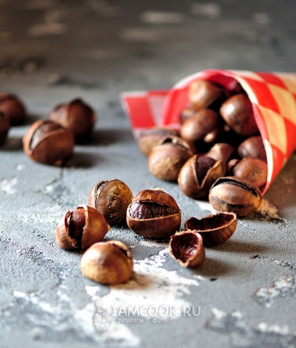 Фото каштанов, запеченных в духовке