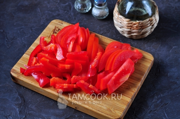Порезать перец