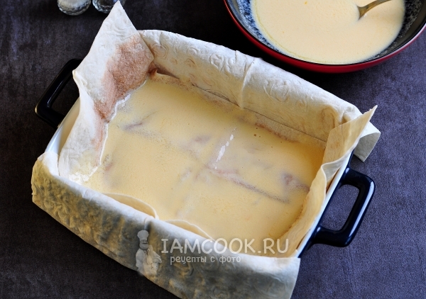 Влить заливку