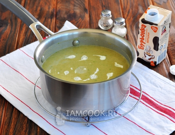 Влить сливки