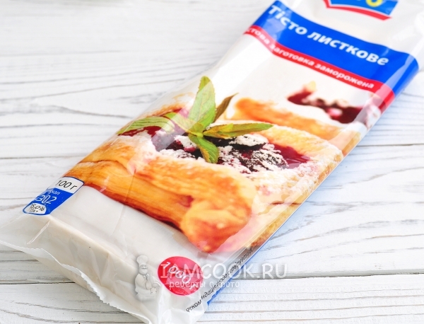 Разморозить тесто