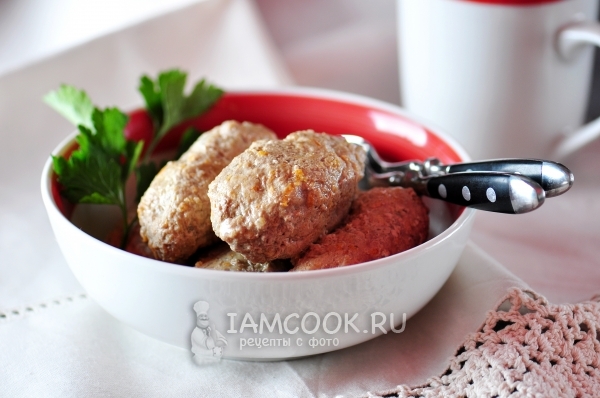 Рецепт котлет на пару в сковороде