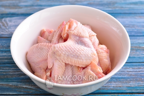 Помыть крылышки