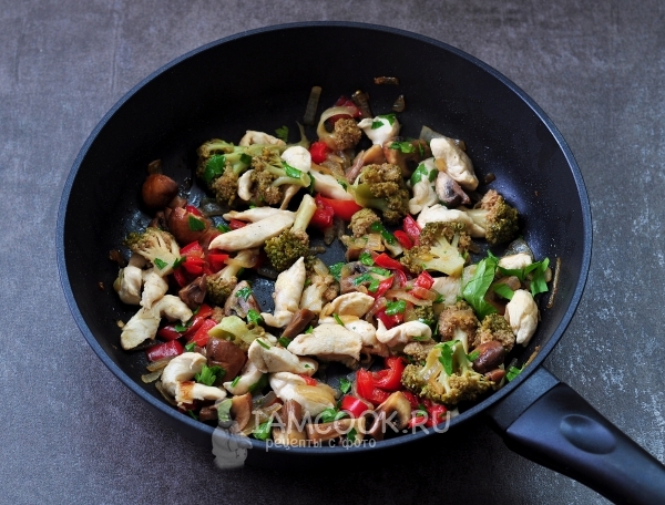 Добавить зелень