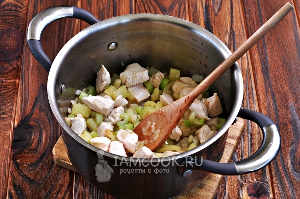 Добавить мясо