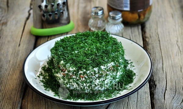 Снять формовочное кольцо