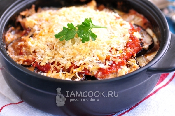 Рецепт баклажанов Пармеджано