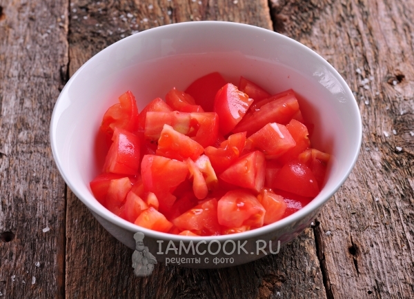 Порезать помидоры