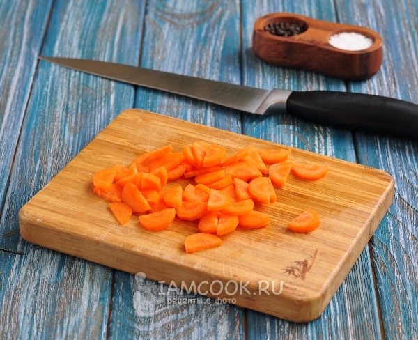 Порезать морковь
