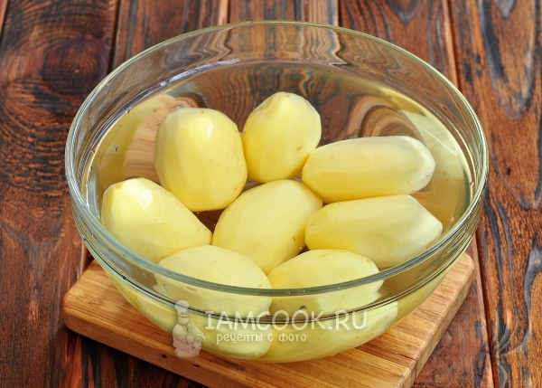 Почистить картофель