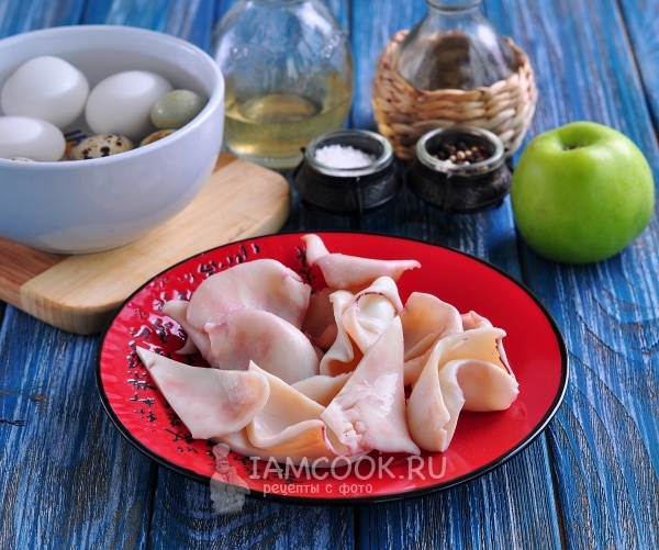 Отварить кальмаром