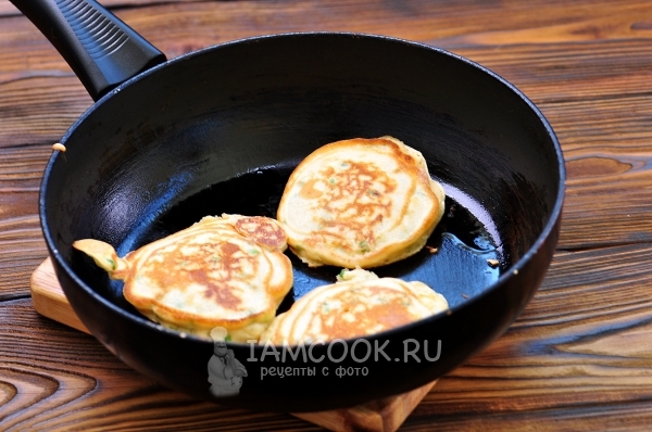 Пожарить оладьи