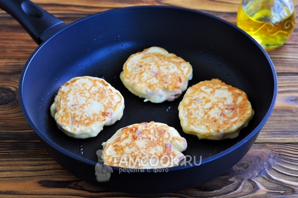 Пожарить оладьи