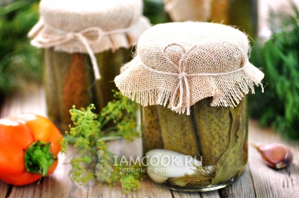 Фото хрустящих маринованных огурцов на зиму в банках